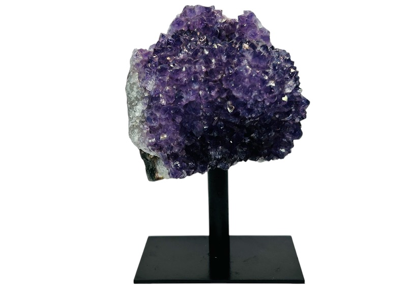 Photo 1 of 152221…4” amethyst crystal rock on stand-height includes display stand