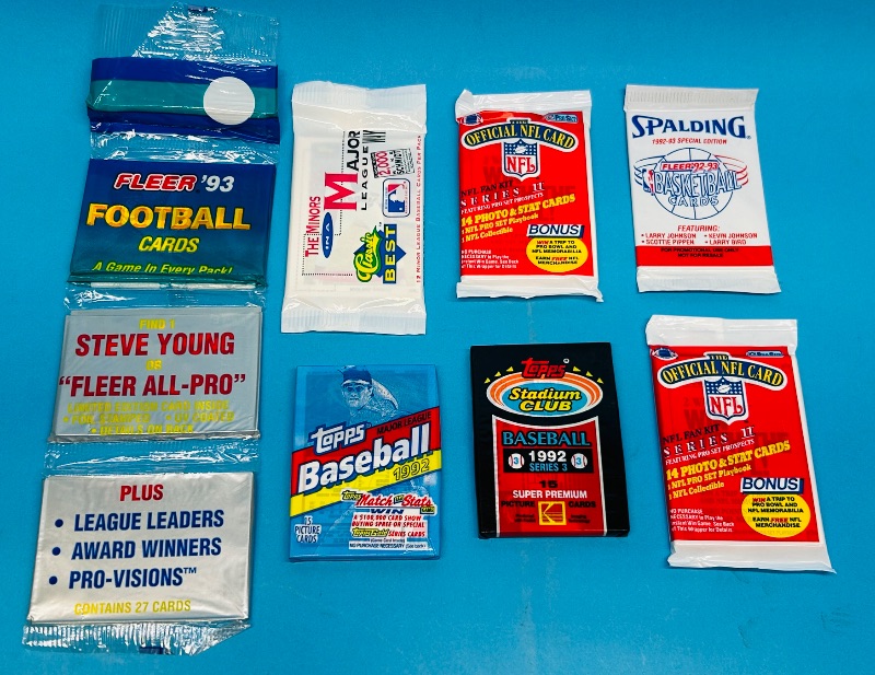Photo 1 of 152238…final sale no returns/refunds-sealed sports card packs