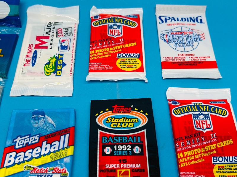 Photo 1 of 152238…final sale no returns/refunds-sealed sports card packs