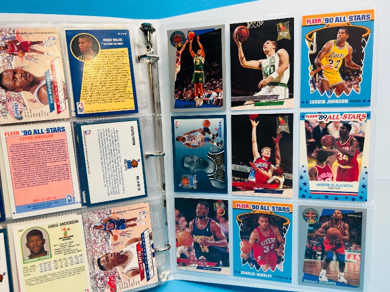 Photo 1 of 152246… final sale no returns/refunds-189 mixed basketball cards in binder