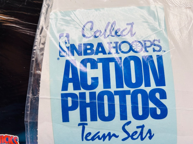 Photo 1 of 152293…5 sealed basketball photos  with players stats on back
