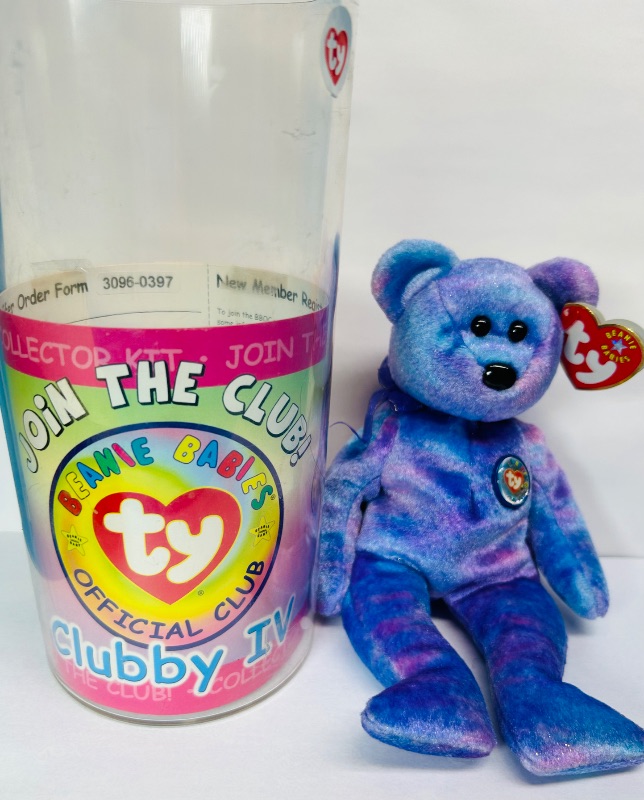Photo 1 of 152329…TY Clubby IV beanie baby bear