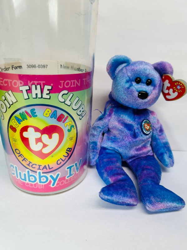 Photo 1 of 152329…TY Clubby IV beanie baby bear