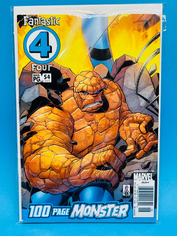Photo 1 of 152338…1st appearance of Valerie Richards fantastic four comic 54 in plastic sleeve