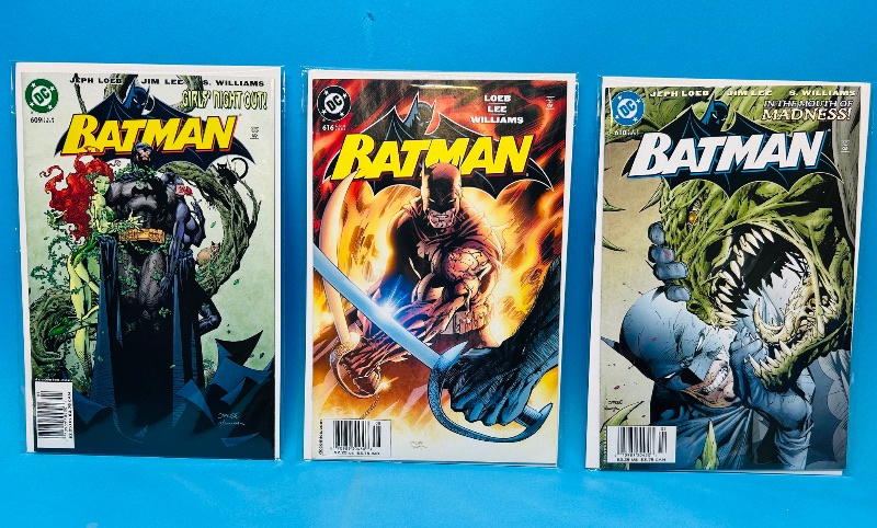 Photo 1 of 152340…3 Batman comics in plastic sleeves 