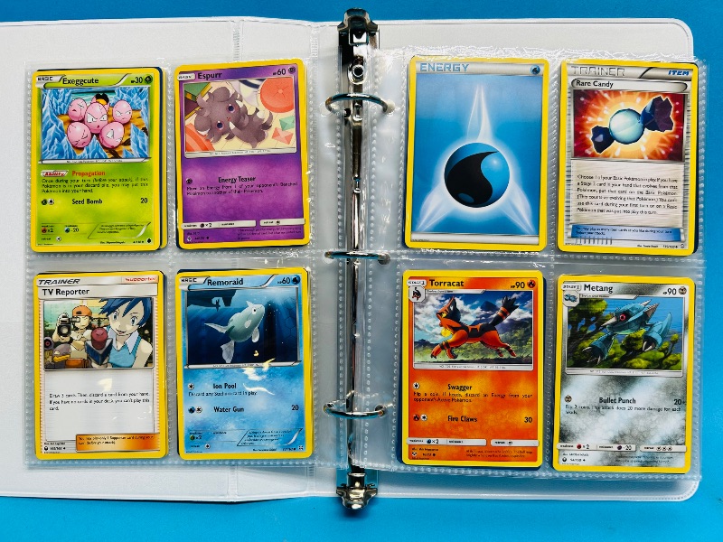 Photo 1 of 152364…final sale no returns/refunds-160 mixed Pokemon cards in binder