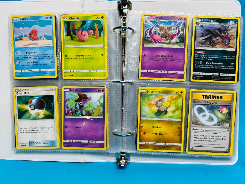 Photo 1 of 152364…final sale no returns/refunds-160 mixed Pokemon cards in binder