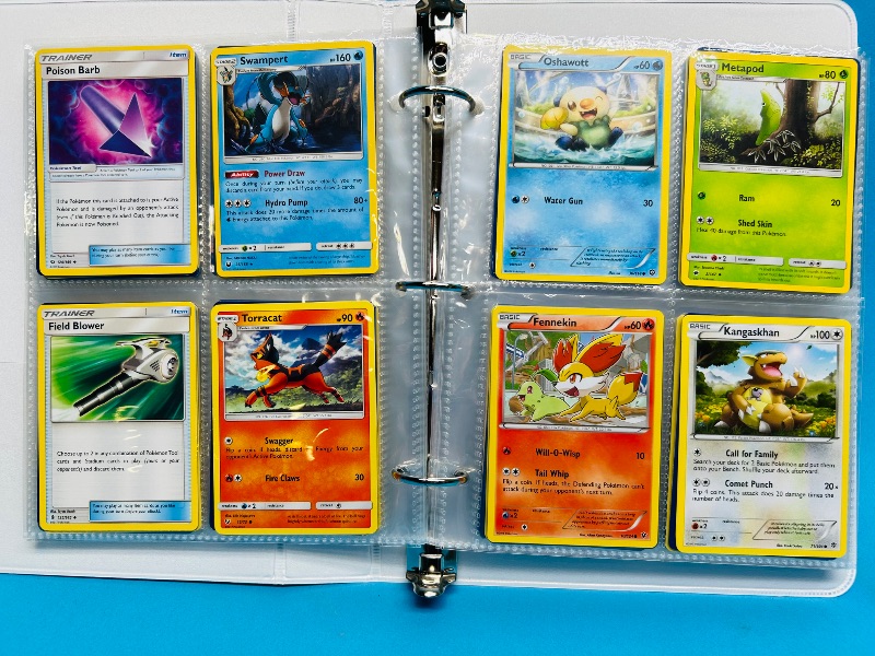 Photo 1 of 152364…final sale no returns/refunds-160 mixed Pokemon cards in binder