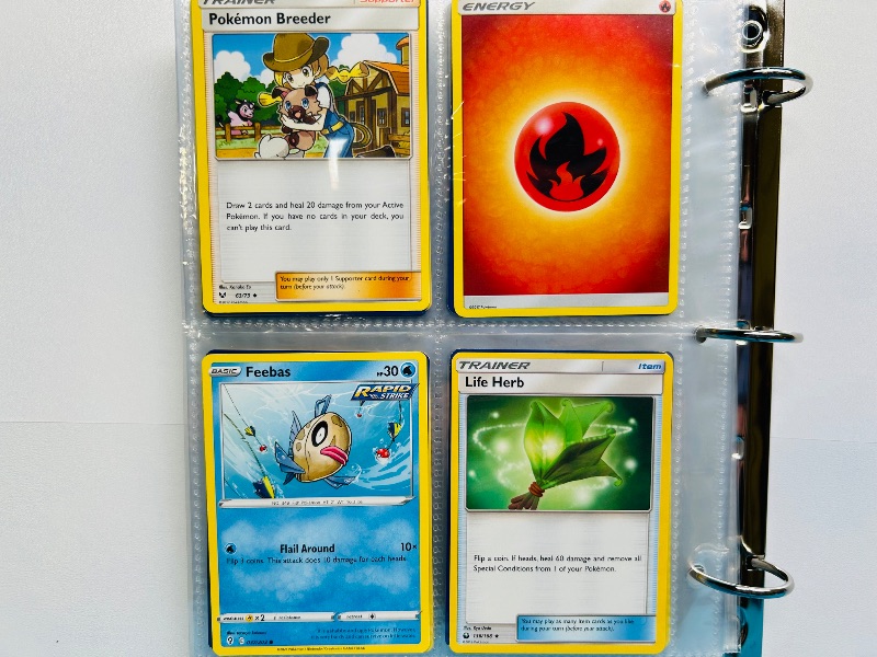 Photo 1 of 152364…final sale no returns/refunds-160 mixed Pokemon cards in binder