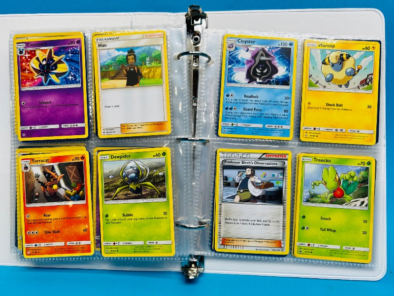 Photo 1 of 152364…final sale no returns/refunds-160 mixed Pokemon cards in binder