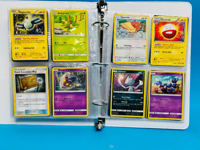 Photo 1 of 152364…final sale no returns/refunds-160 mixed Pokemon cards in binder