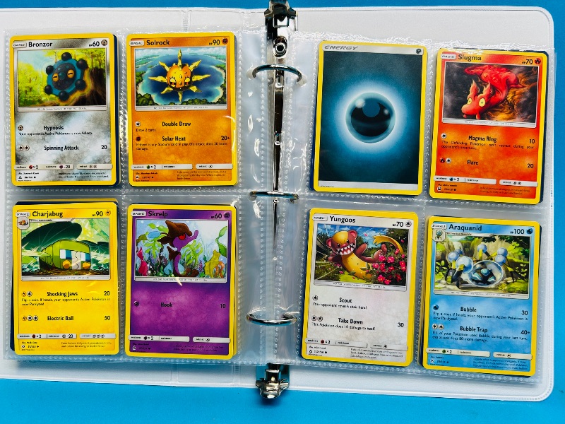 Photo 1 of 152364…final sale no returns/refunds-160 mixed Pokemon cards in binder