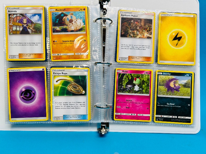 Photo 1 of 152364…final sale no returns/refunds-160 mixed Pokemon cards in binder