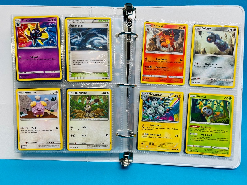 Photo 1 of 152364…final sale no returns/refunds-160 mixed Pokemon cards in binder
