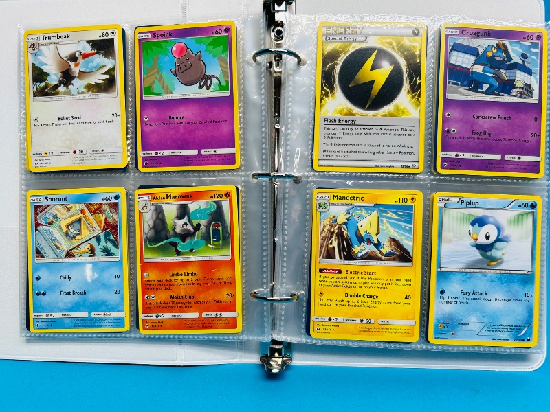 Photo 1 of 152364…final sale no returns/refunds-160 mixed Pokemon cards in binder