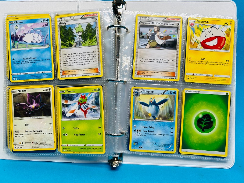 Photo 1 of 152364…final sale no returns/refunds-160 mixed Pokemon cards in binder