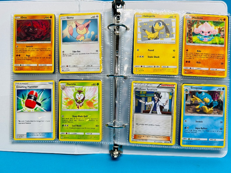 Photo 1 of 152364…final sale no returns/refunds-160 mixed Pokemon cards in binder