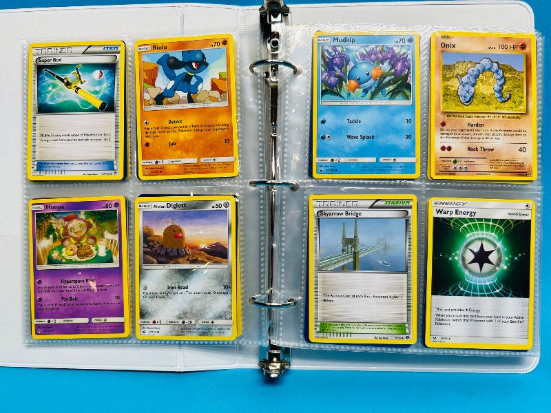 Photo 1 of 152364…final sale no returns/refunds-160 mixed Pokemon cards in binder