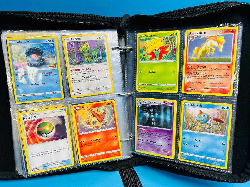 Photo 1 of 152365… final sale no returns/refunds-160 mixed Pokemon cards in binder