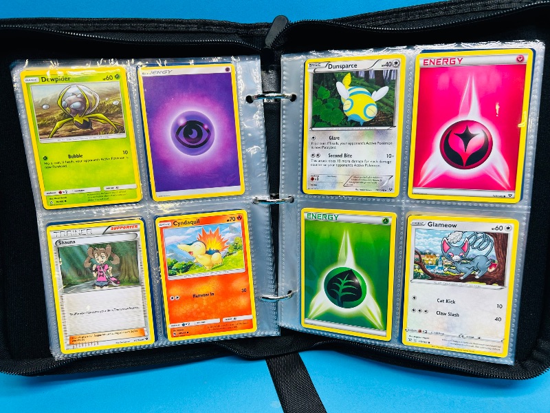 Photo 1 of 152365… final sale no returns/refunds-160 mixed Pokemon cards in binder