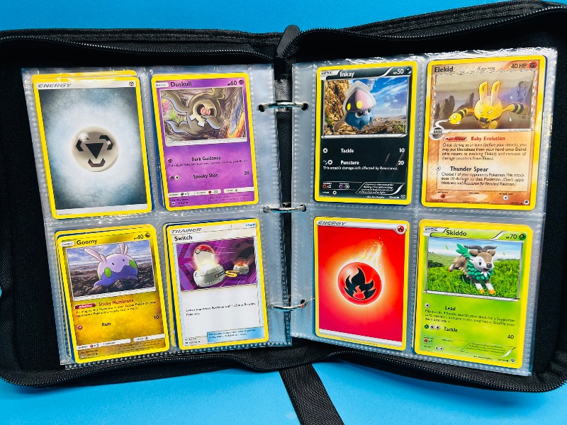 Photo 1 of 152365… final sale no returns/refunds-160 mixed Pokemon cards in binder