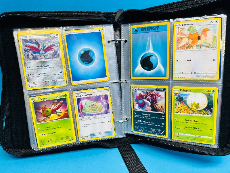 Photo 1 of 152365… final sale no returns/refunds-160 mixed Pokemon cards in binder