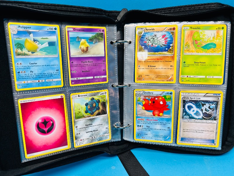 Photo 1 of 152365… final sale no returns/refunds-160 mixed Pokemon cards in binder