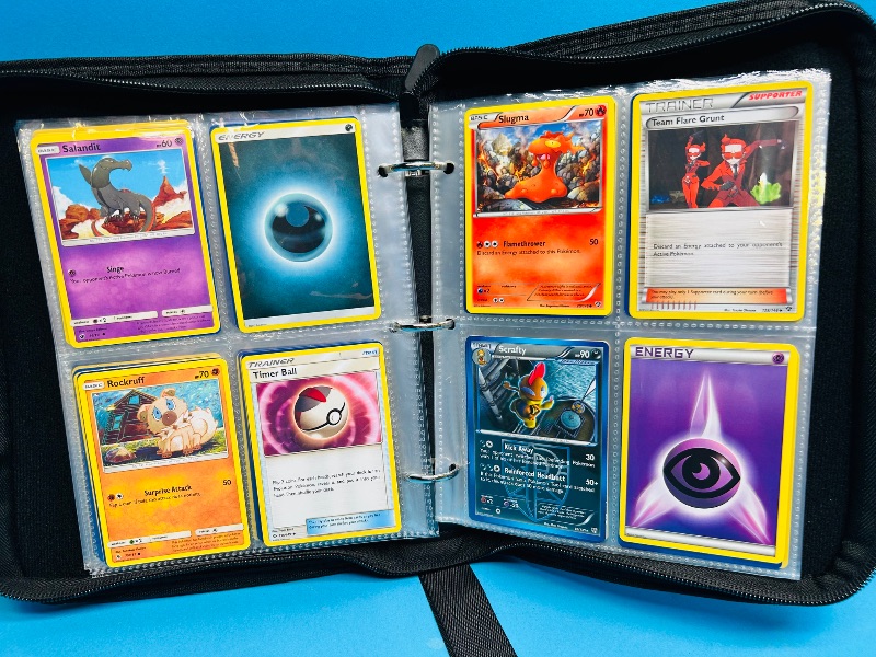 Photo 1 of 152365… final sale no returns/refunds-160 mixed Pokemon cards in binder