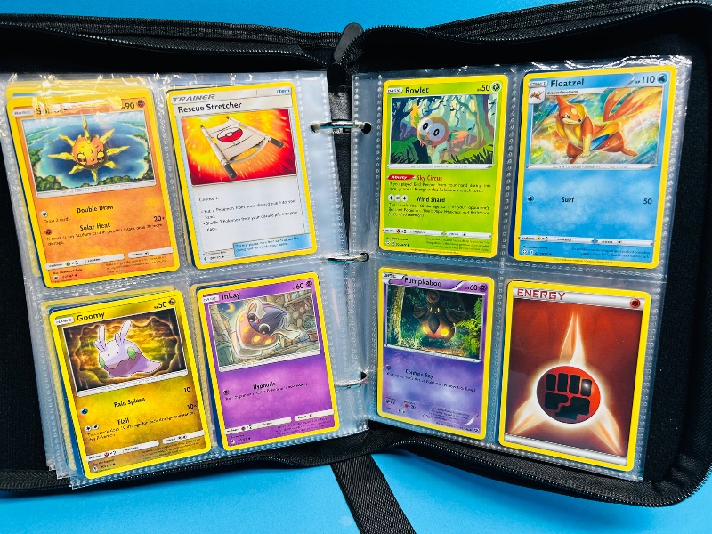 Photo 1 of 152365… final sale no returns/refunds-160 mixed Pokemon cards in binder