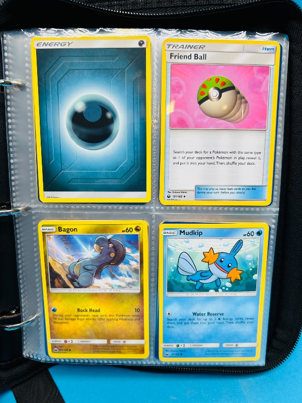 Photo 1 of 152365… final sale no returns/refunds-160 mixed Pokemon cards in binder