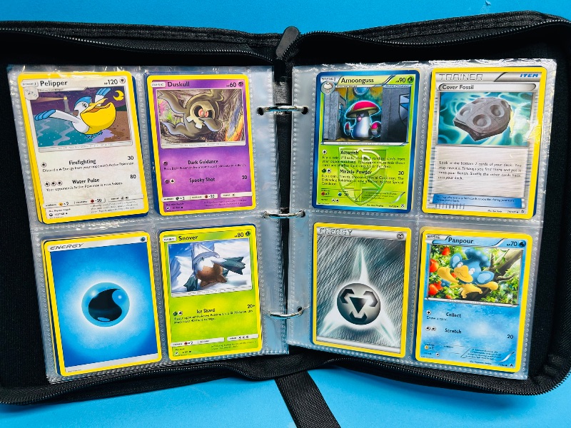 Photo 1 of 152365… final sale no returns/refunds-160 mixed Pokemon cards in binder