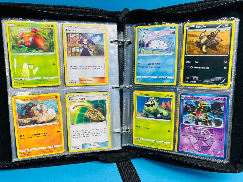 Photo 1 of 152365… final sale no returns/refunds-160 mixed Pokemon cards in binder