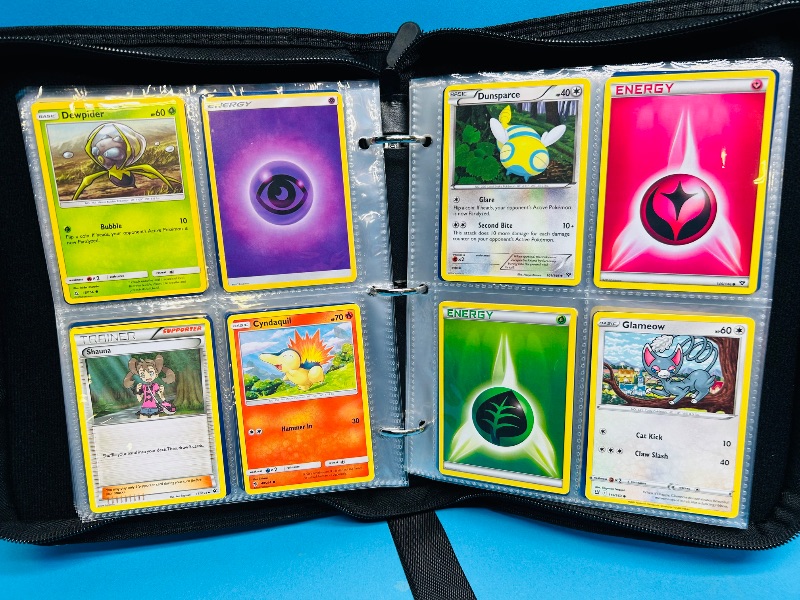 Photo 1 of 152365… final sale no returns/refunds-160 mixed Pokemon cards in binder