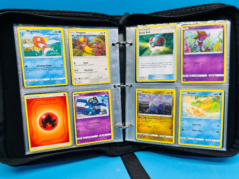 Photo 1 of 152365… final sale no returns/refunds-160 mixed Pokemon cards in binder