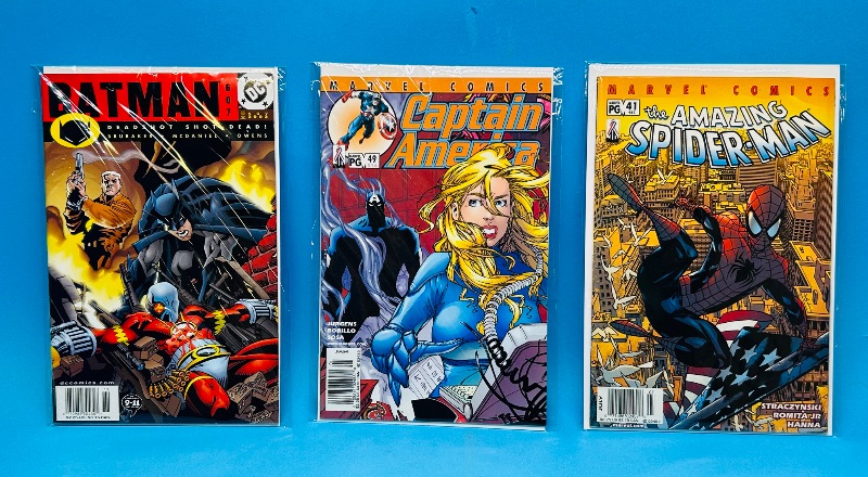Photo 1 of 152368… 3 comics 9-11 commemorative covers in plastic sleeves 
