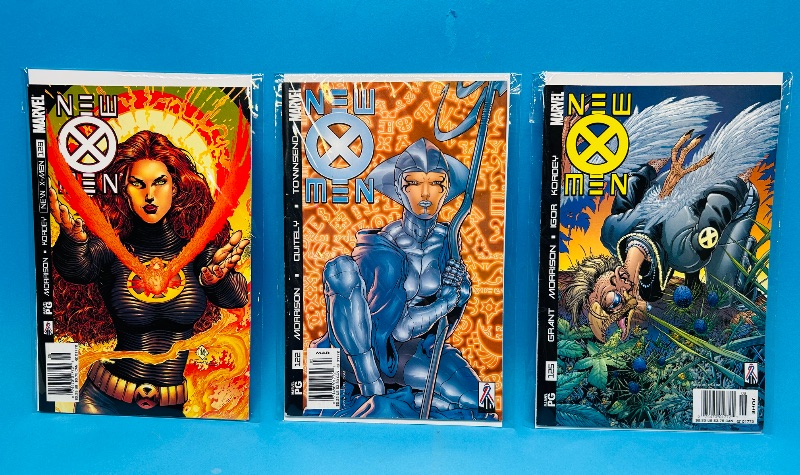 Photo 1 of 152374…3 x-men comics 9-11 commemorative covers in plastic sleeves 