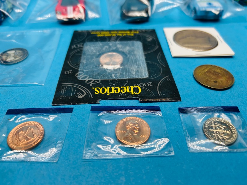 Photo 1 of 152411…final sale no returns/refunds- misc items, nicknacks, coins, and toys