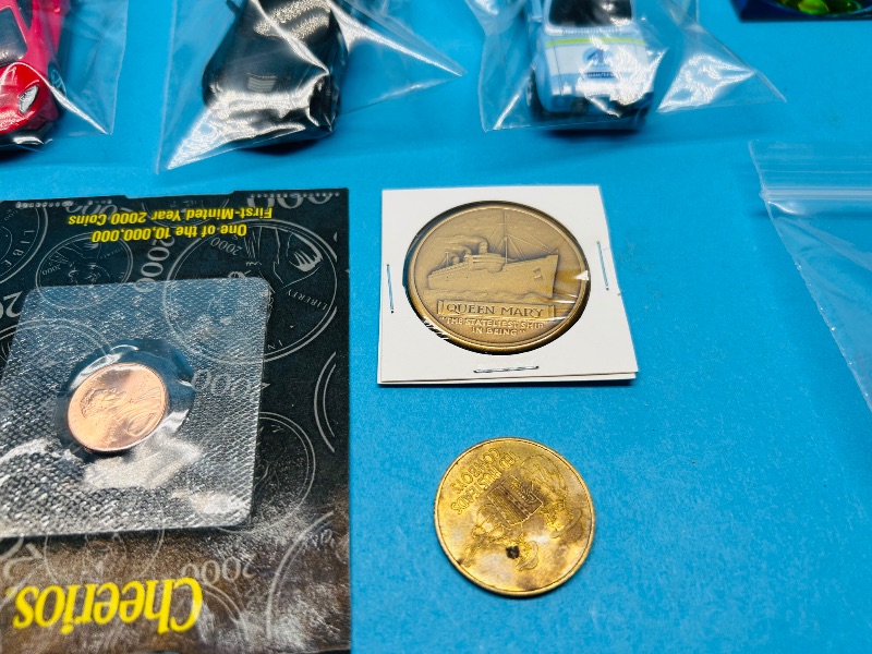 Photo 1 of 152411…final sale no returns/refunds- misc items, nicknacks, coins, and toys
