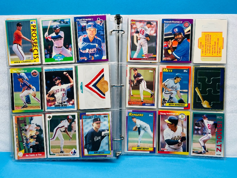 Photo 1 of 152415…final sale no returns/refunds-360 mixed baseball cards in binder 