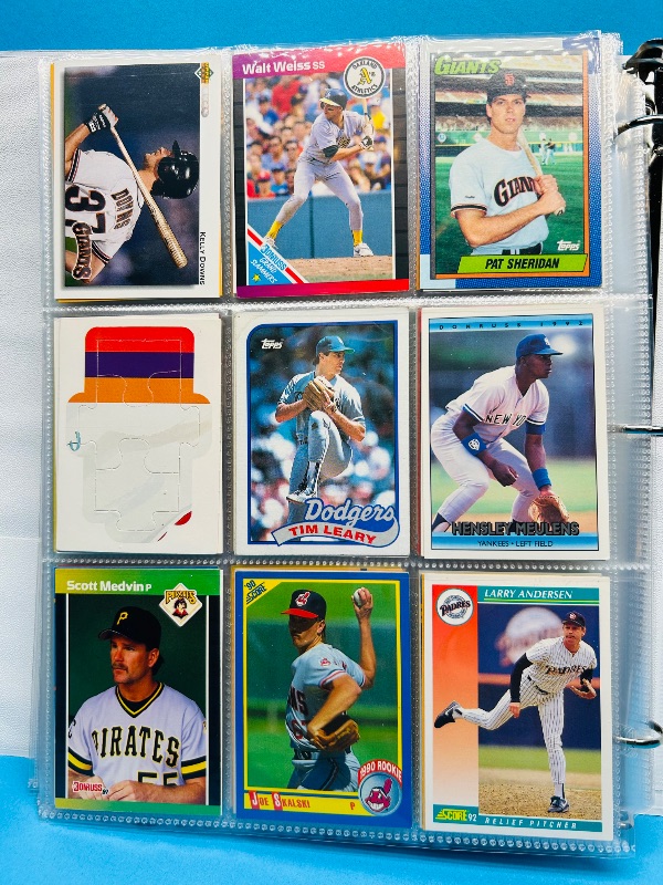 Photo 1 of 152415…final sale no returns/refunds-360 mixed baseball cards in binder 
