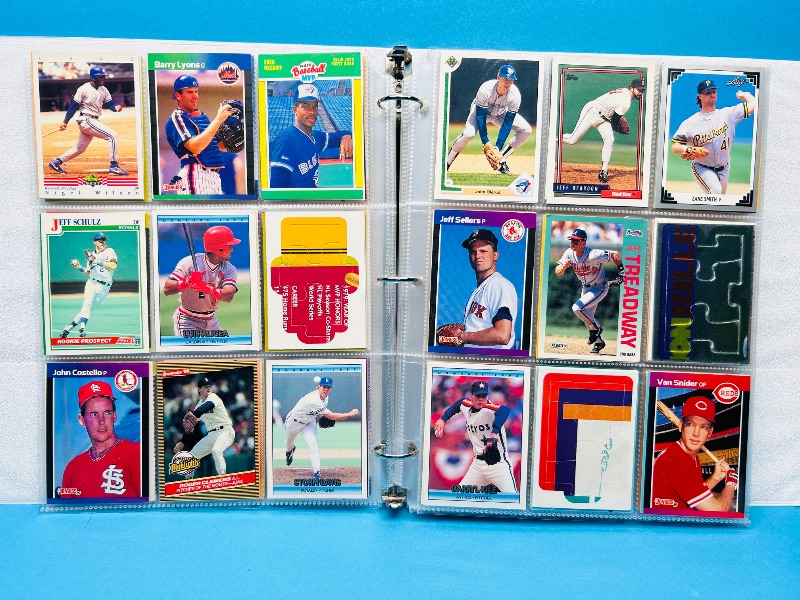 Photo 1 of 152415…final sale no returns/refunds-360 mixed baseball cards in binder 