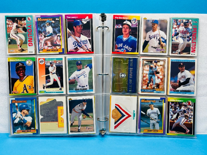 Photo 1 of 152415…final sale no returns/refunds-360 mixed baseball cards in binder 