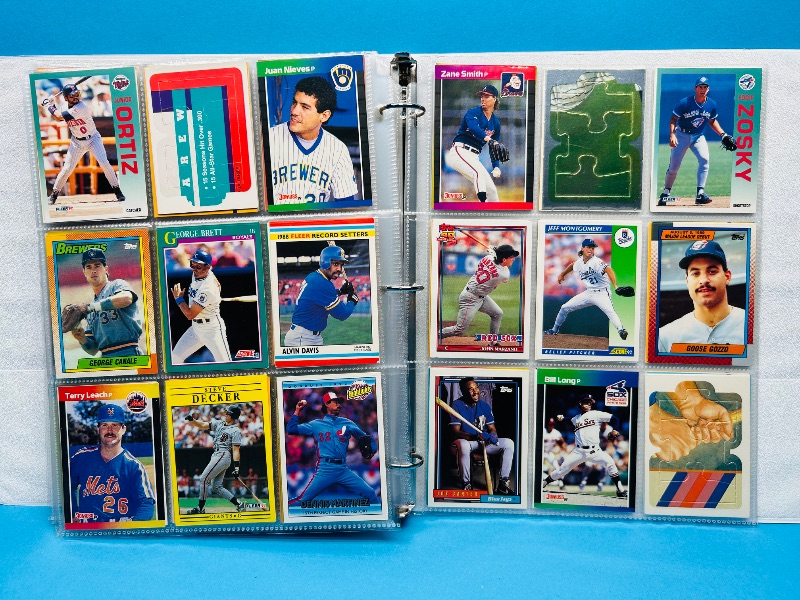 Photo 1 of 152415…final sale no returns/refunds-360 mixed baseball cards in binder 