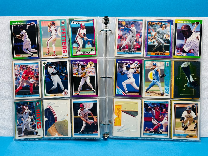 Photo 1 of 152415…final sale no returns/refunds-360 mixed baseball cards in binder 