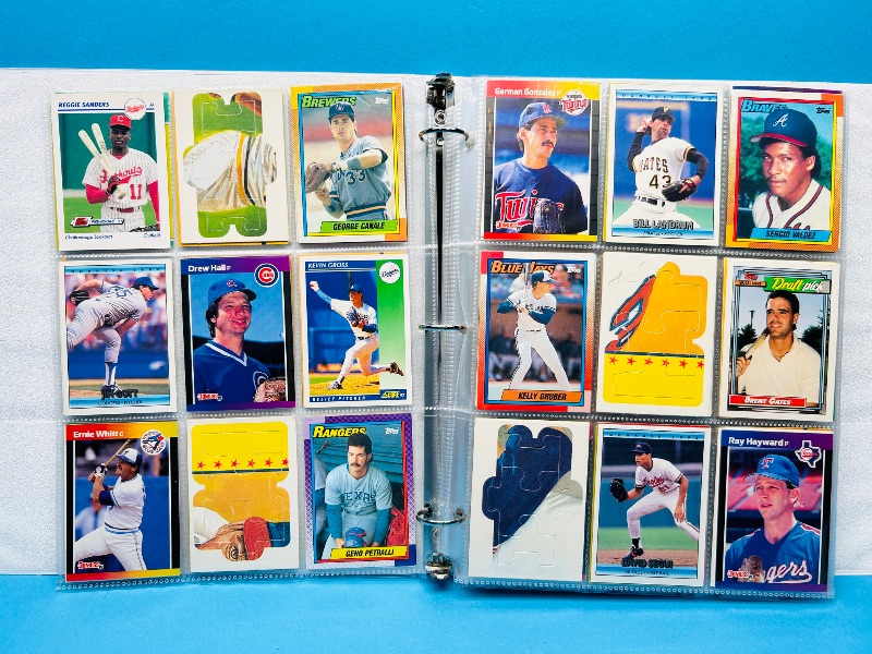 Photo 1 of 152415…final sale no returns/refunds-360 mixed baseball cards in binder 