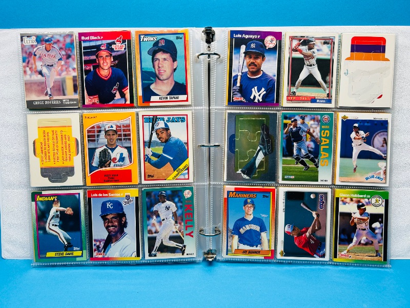 Photo 1 of 152415…final sale no returns/refunds-360 mixed baseball cards in binder 