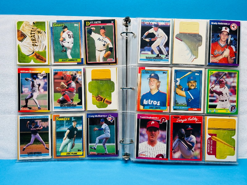 Photo 1 of 152415…final sale no returns/refunds-360 mixed baseball cards in binder 