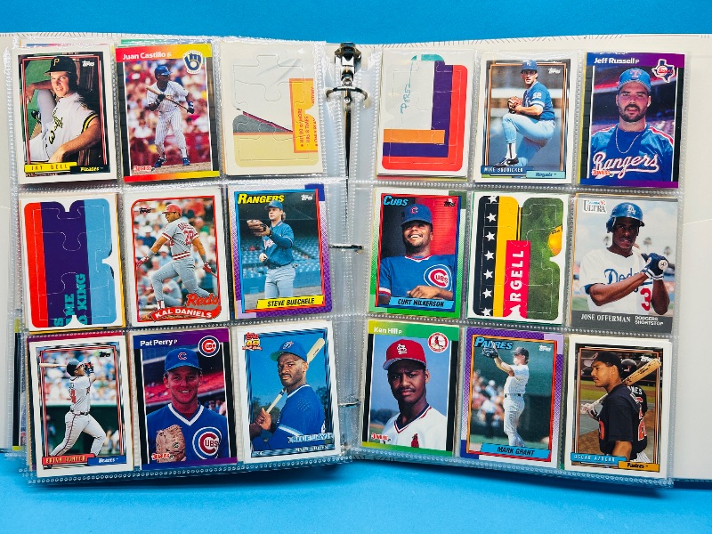 Photo 1 of 152416… final sale no returns/refunds-360 mixed baseball cards in binder