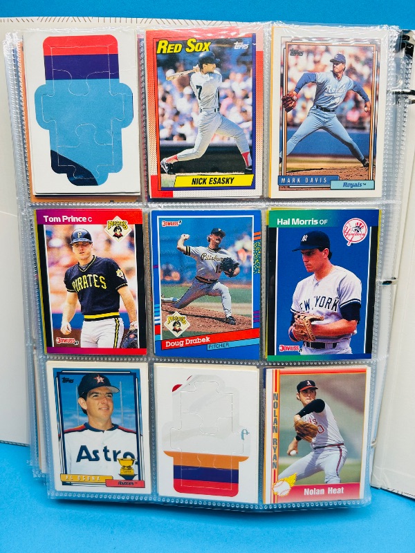 Photo 1 of 152416… final sale no returns/refunds-360 mixed baseball cards in binder