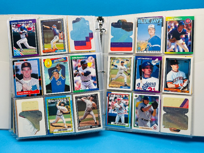 Photo 1 of 152416… final sale no returns/refunds-360 mixed baseball cards in binder